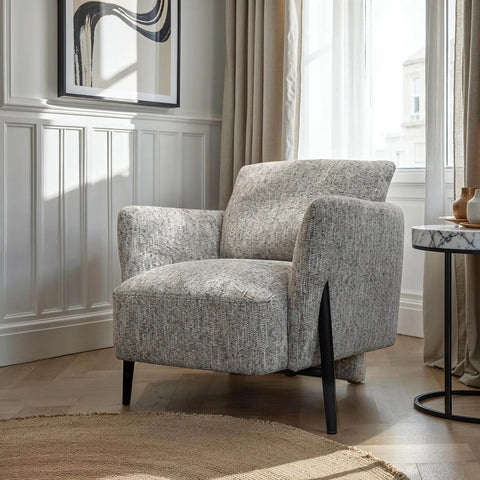 Beaux Granite Tweed - Accent Chair LH