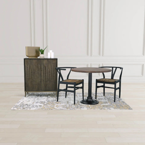 D-Bodhi Charcoal - Dining Chair LH (Set Of Two)