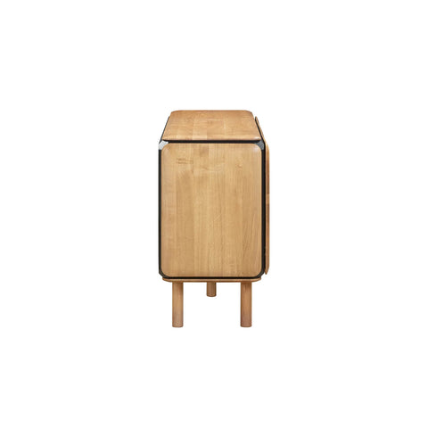 solid oak storage cabinet