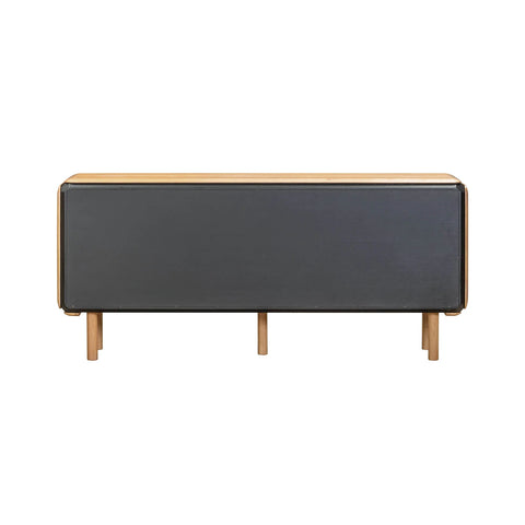 solid oak storage cabinet