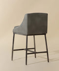 Dalary Stone Modern Faux Leather Counter Stool-3