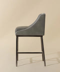 Dalary Stone Modern Faux Leather Counter Stool-4