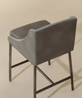 Dalary Stone Modern Faux Leather Counter Stool-5