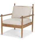Danni Beige Fabric Accent Chair-1
