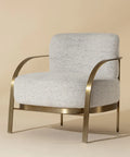 Daphne Cream Fabric Accent Chair -1