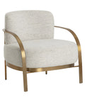 Daphne Cream Fabric Accent Chair -4