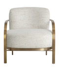 Daphne Cream Fabric Accent Chair -5
