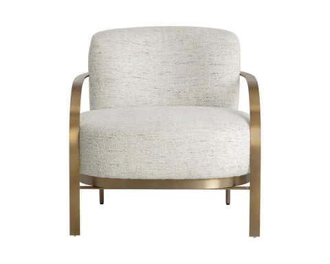 Daphne Cream Fabric Accent Chair -5