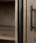 Darius Solid Wood Modular Shelving Unit-7
