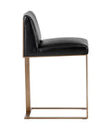 Dean Black Modern Counter Stool -2