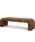 Denton Medium Brown Reclaimed Wood Bench-1