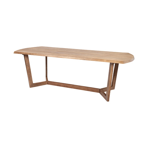 Denver 92" Brown Mango Wood Dining Table -1