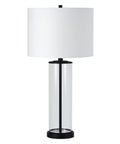 Desdemona Clear Glass Table Lamps (Set of 2) -2