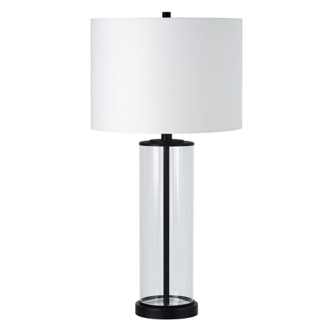 Desdemona Clear Glass Table Lamps (Set of 2) -2