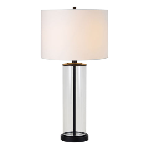 Desdemona Clear Glass Table Lamps (Set of 2) -3
