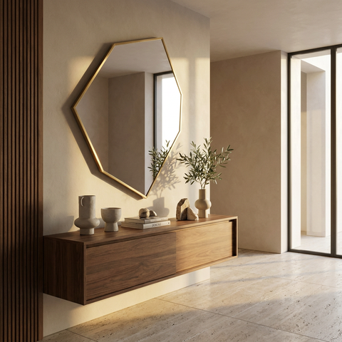Devika Modern Wall Mirror - Renwil