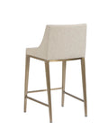 Dionne Oatmeal Modern Upholstered Counter Stool-6