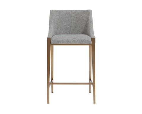 Dionne Pebble Modern Upholstered Counter Stool -2