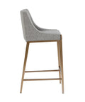 Dionne Pebble Modern Upholstered Counter Stool -3