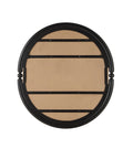 Ditto Black Modern Wall Mirror-4