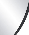 Dolly Black Modern Wall Mirror-5