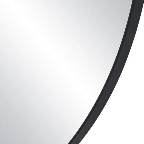 Dolly Black Modern Wall Mirror-5