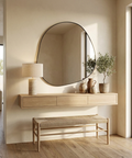 Dolly Black Modern Wall Mirror
