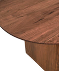 Domingo Solid Acacia Walnut Dining Table-3