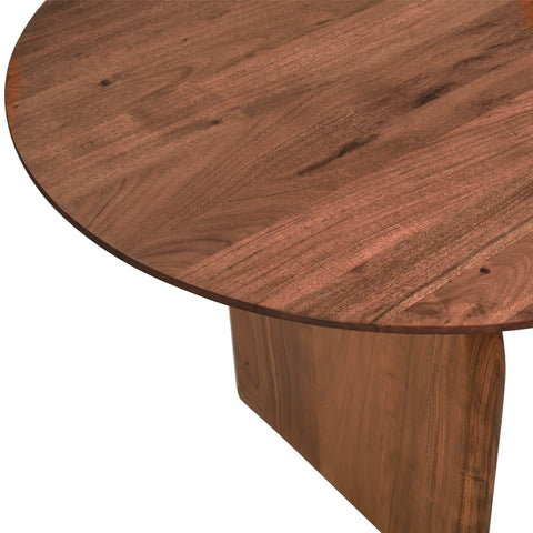 Domingo Solid Acacia Walnut Dining Table-3