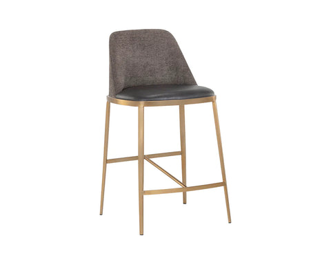 Dover Portabella Modern Faux Leather Counter Stool-1
