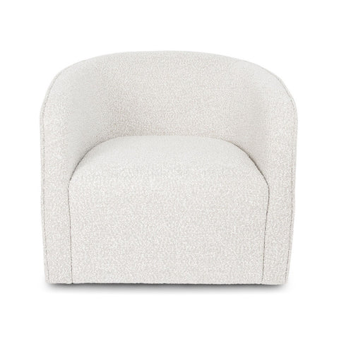 Evita Off White Swivel - Accent Chair SIF