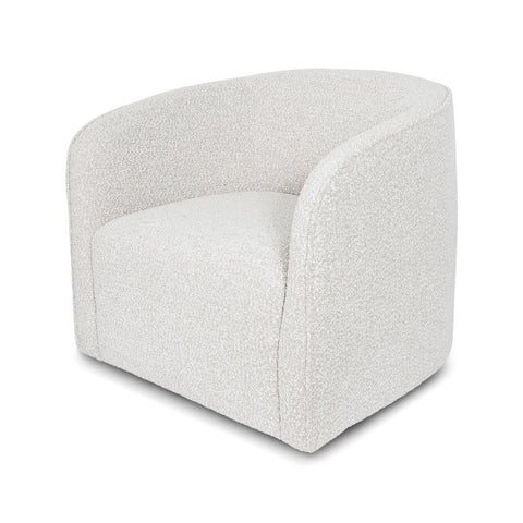 Evita Off White Swivel - Accent Chair SIF