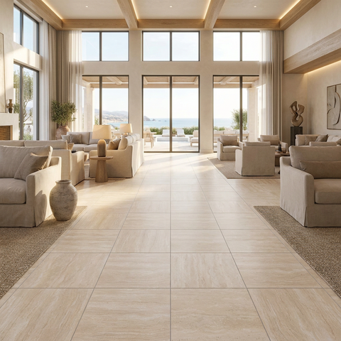 marble look floor tile