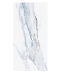Marble look floor tile