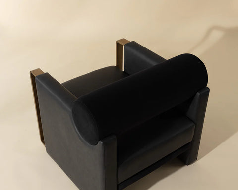 Edgar Black Accent Chair -5