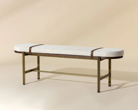 Elaine Muslin Performance Fabric Bench-1