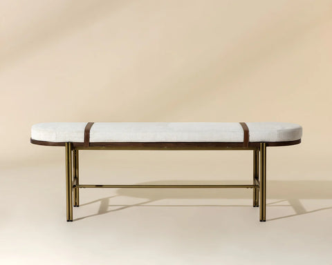 Elaine Muslin Performance Fabric Bench-2