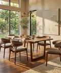 Elixir Solid Acacia Wood Dining Table