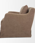 Ellington Stonewashed Latte Slipcovered Accent Chair-3