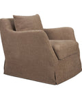 Ellington Stonewashed Latte Slipcovered Accent Chair-6
