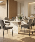 Eve Grey Upholstered Dining Chair