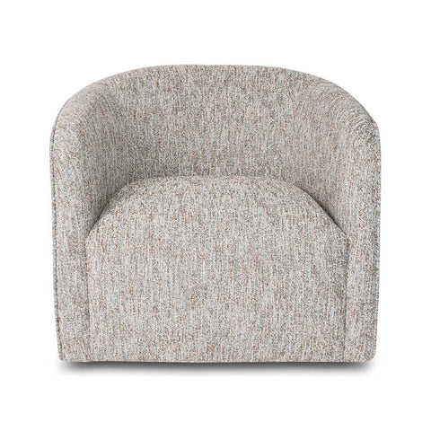 Evita Greige Swivel - Accent Chair SIF