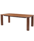 Evolution Solid Mango Walnut Dining Table-5