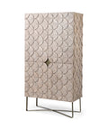 Excelsior II Light Brown Mango Wood Storage Cabinet -1