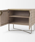 Excelsior Light Brown Mango Wood Accent Cabinet-6