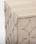 Excelsior Light Brown Mango Wood Accent Cabinet-7