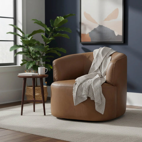 Fireside Antique Sienna Swivel - Accent Chair LH