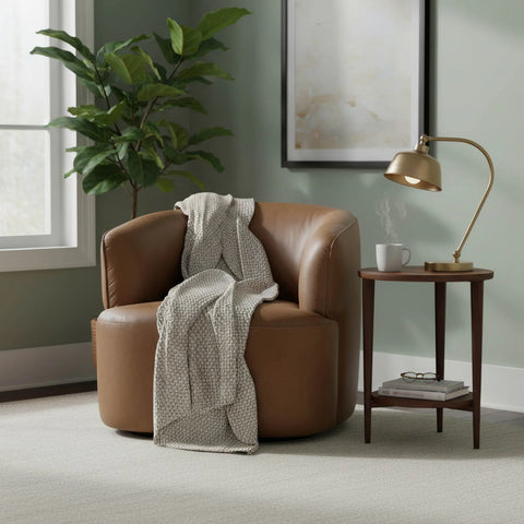 Fireside Antique Sienna Swivel - Accent Chair LH