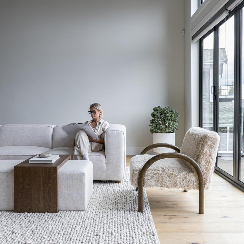 Forest Cream With Dark Brown - Coffee Table SIF