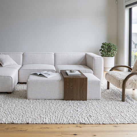 Forest Cream With Dark Brown - Coffee Table SIF